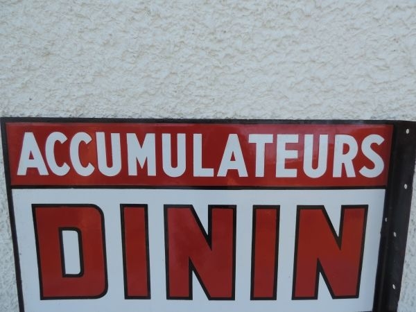 Plaque émaillée DININ