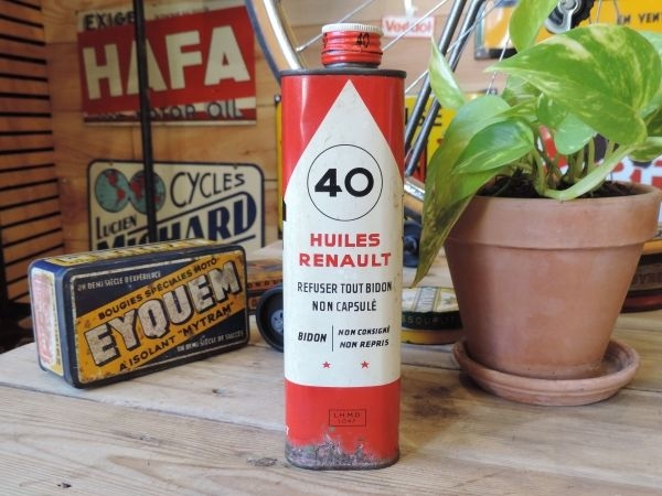 Bidon d'huile Huile Renault