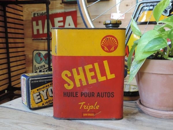 Bidon d'huile SHELL