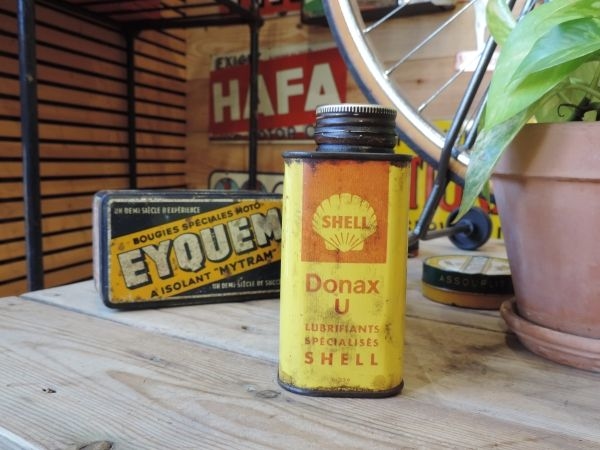 Bidon d'huile SHELL