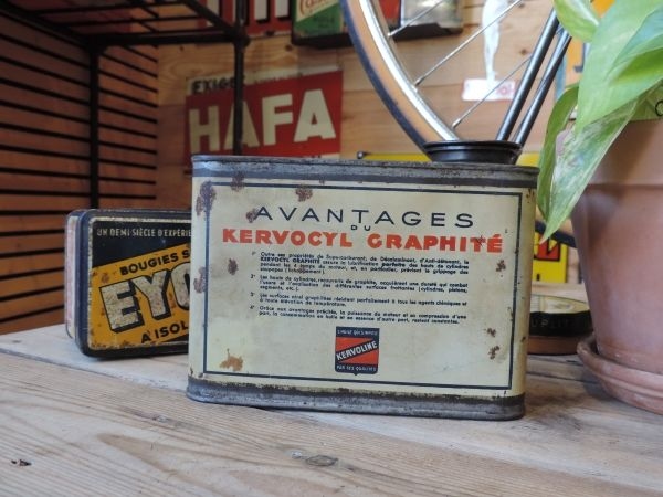 Bidon d'huile Kervocyl Graphité