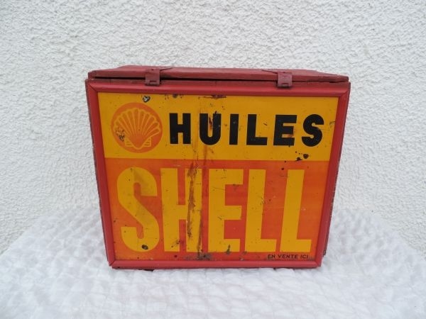 Caisse de transport de bidons SHELL