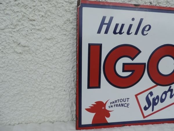 PLaque émaillée IGOL