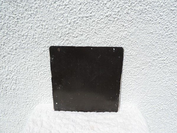 Plaque émaillée Arrêt Autocar