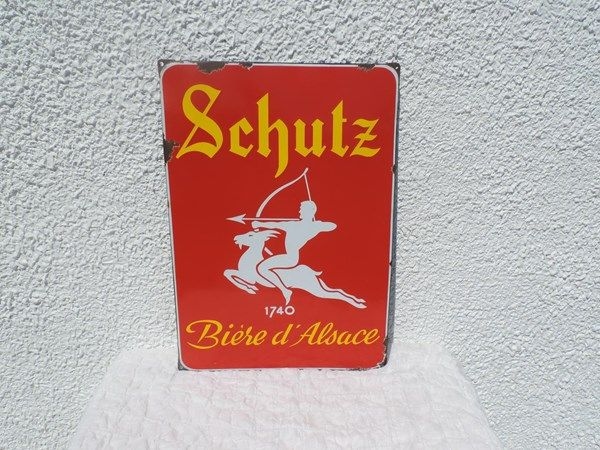 Plaque émaillée Bière d’Alsace