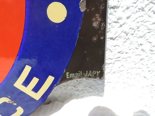 Plaque émaillée ECO drapeau
