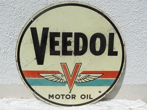 Tôle publicitaire Veedol Motor Oil