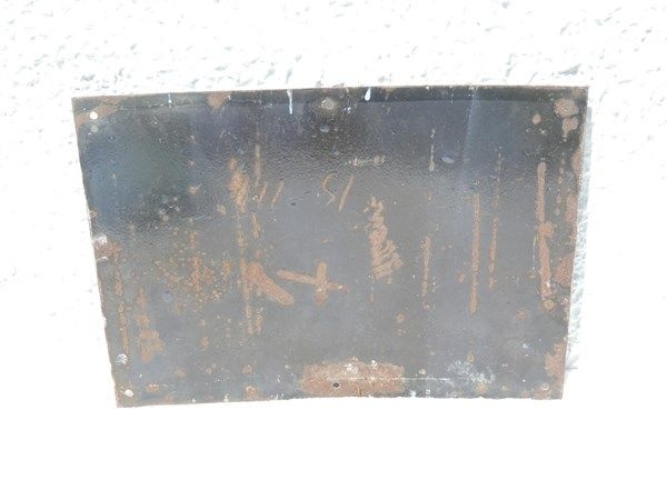 Plaque émaillée CA Arrêt Autobus