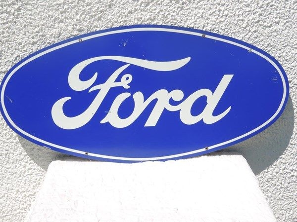 Tôle publicitaire FORD