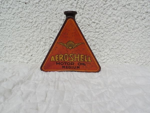 Bidon d’huile triangulaire Aeroshell