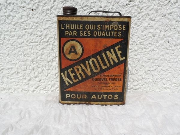 Bidon d’huile Kervoline