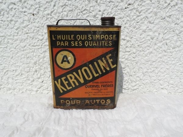 Bidon d’huile Kervoline