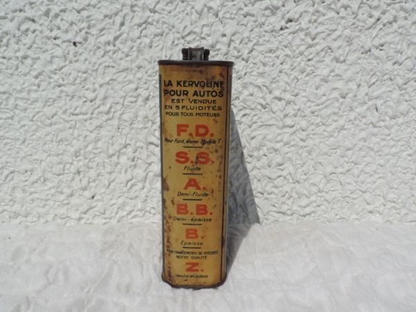 Bidon d’huile Kervoline