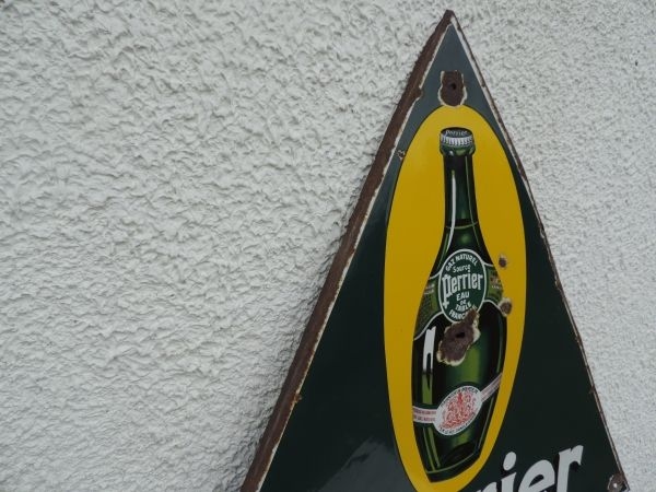 Plaque émaillée Perrier
