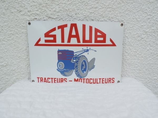 Plaque émaillée STAUB