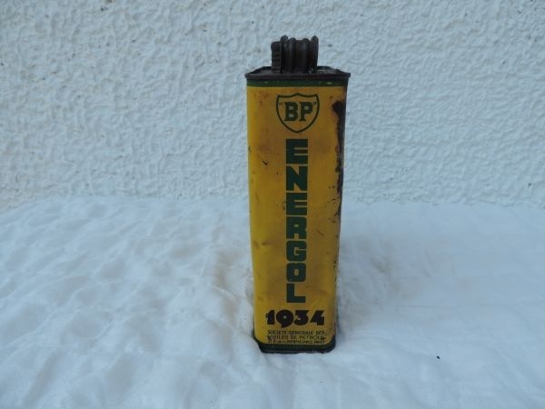 Bidon huile BP Energol 1934