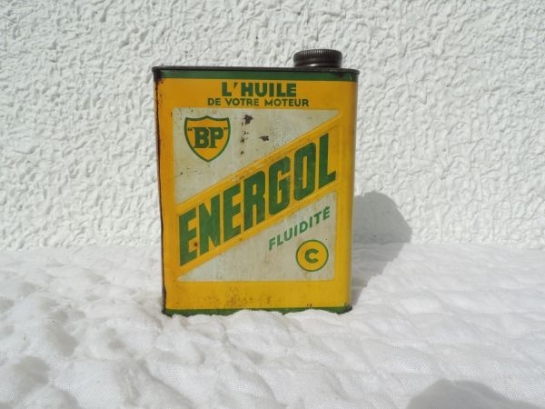 Bidon huile BP Energol