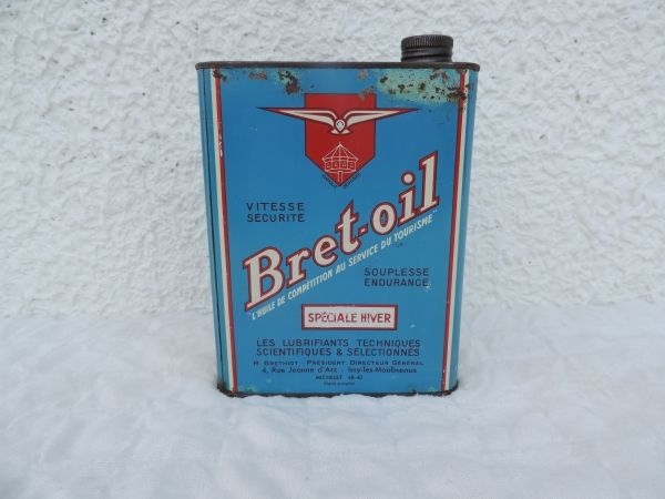 Bidon d'huile Bret-oil