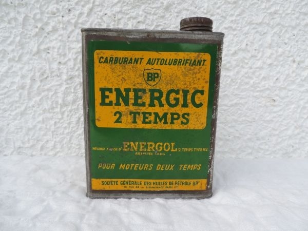Bidon d'huile BP Energic