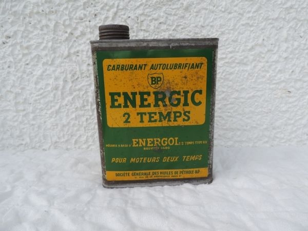 Bidon d'huile BP Energic