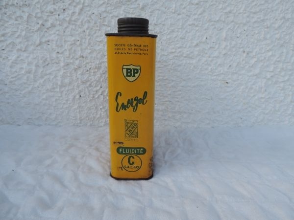 Bidon d'huile BP Energol