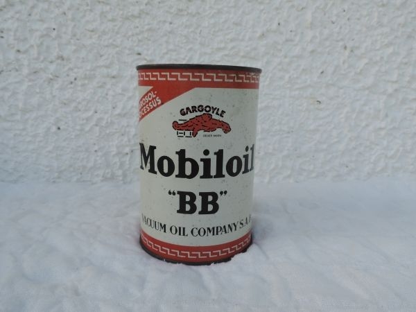 Pot à graisse Mobiloil