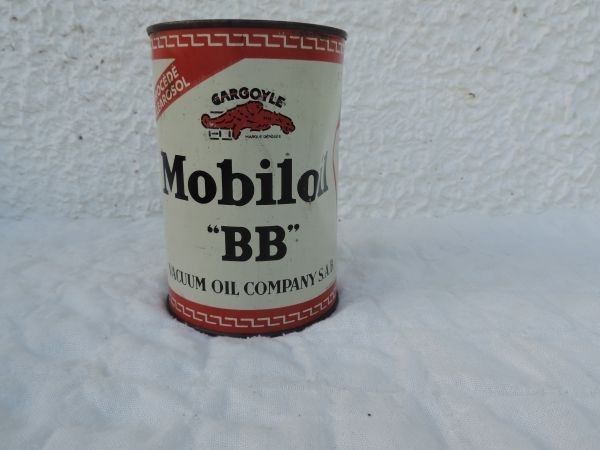 Pot à graisse Mobiloil
