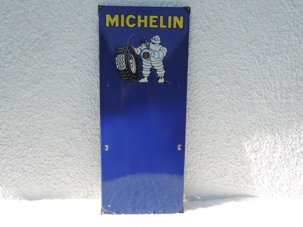 Plaque émaillée Michelin