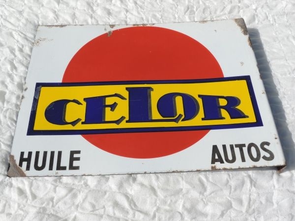 Plaque émaillée Celor