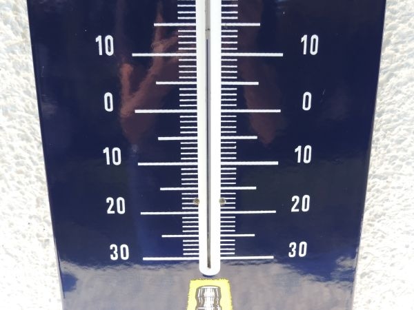 Thermomètre émaillé Eyquem