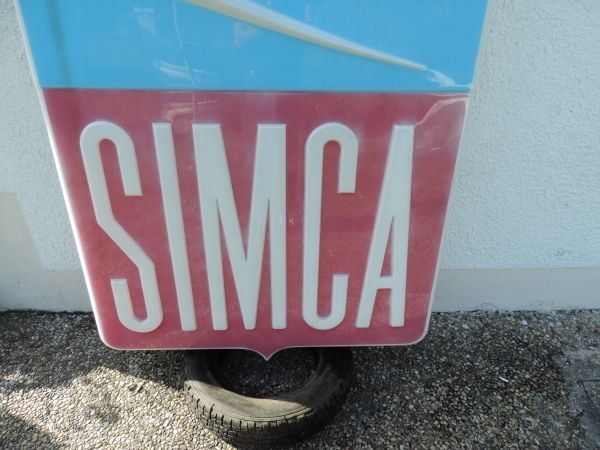 Enseigne lumineuse SIMCA