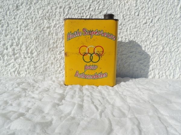 Bidon d'huile Olympic Oil
