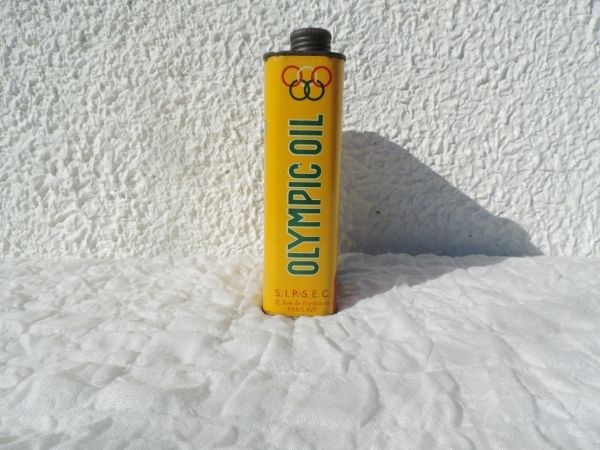 Bidon d'huile Olympic Oil