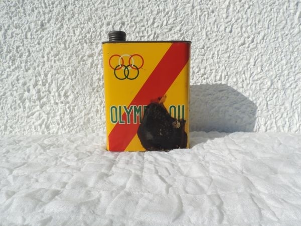 Bidon d'huile Olympic Oil