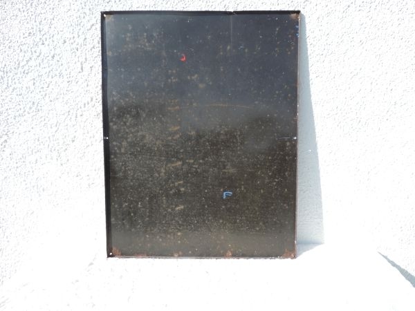 Plaque émaillée Azur