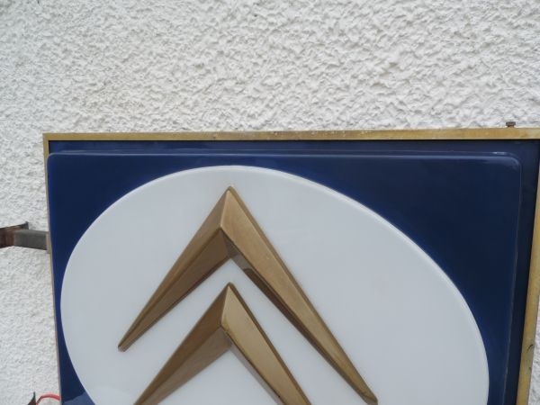 Enseigne lumineuse Citroën