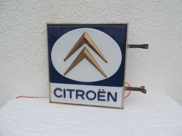 Enseigne lumineuse Citroën