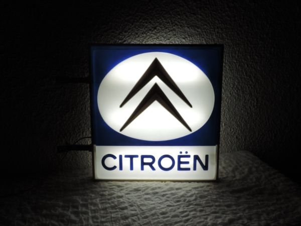 Enseigne lumineuse Citroën