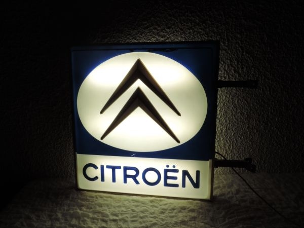 Enseigne lumineuse Citroën