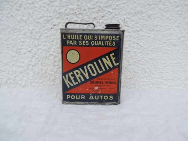 Bidon d'huile Kervoline