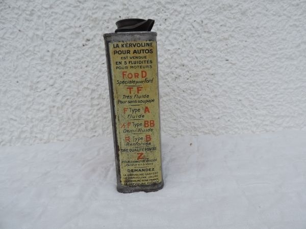 Bidon d'huile Kervoline