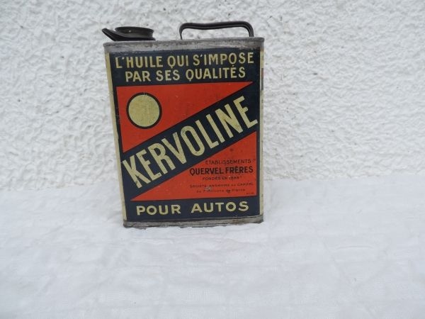 Bidon d'huile Kervoline