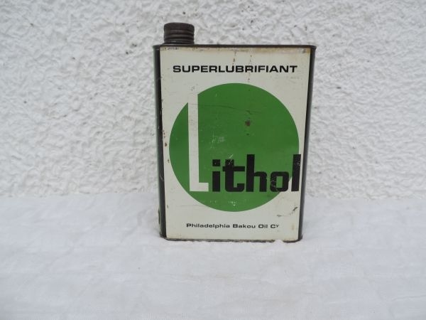Bidon d'huile Lithol