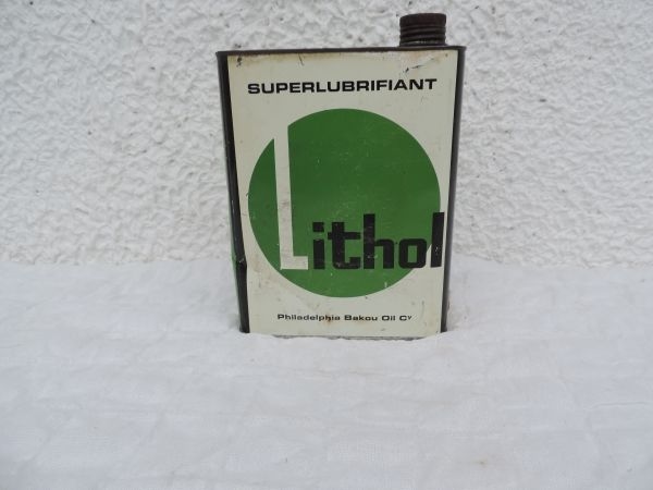 Bidon d'huile Lithol