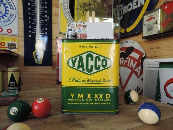Bidon d'huile Yacco