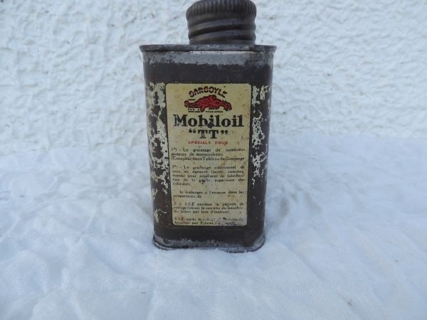 Bidon d'huile Mobiloil 1 litre