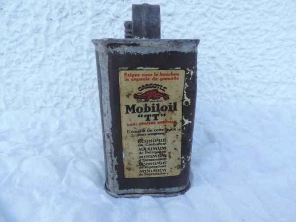 Bidon d'huile Mobiloil 1 litre