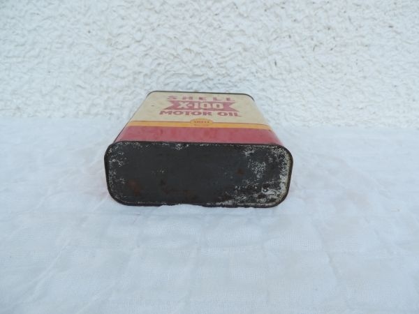Bidon d'huile Shell