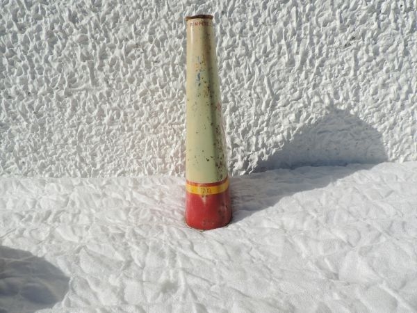 Bidon d'huile triangulaire Shell