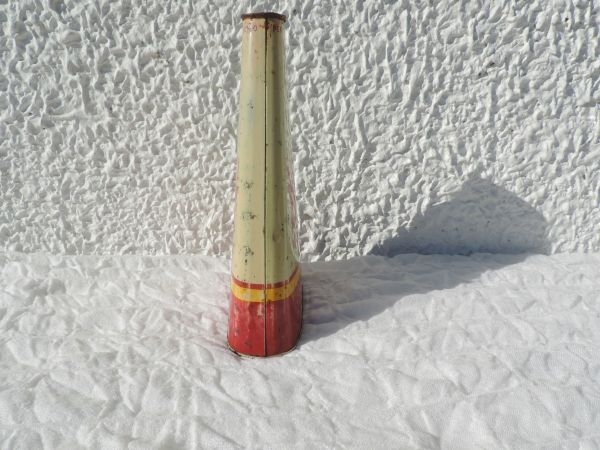 Bidon d'huile triangulaire Shell